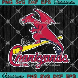 St. Louis Charizards Pokemon SVG - MLB St. Louis Cardinals x Pokemon SVG PNG, Cricut File