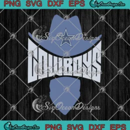 Cowboys Dallas Cowboys SVG - Vintage American Football SVG PNG, Cricut File