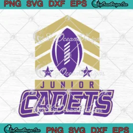 Junior Cadets Logo SVG - Jr. Cadets Football SVG PNG, Cricut File