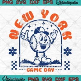 New York Baseball Game Day SVG - New York Mets MLB SVG PNG, Cricut File
