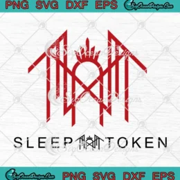 Sleep Token Rock Band Logo SVG - Stream Sleep Token SVG PNG, Cricut File