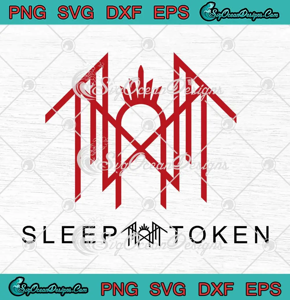 Sleep-Token-Rock-Band-Logo-SVG---Stream-Sleep-Token-SVG-PNG,-Cricut-File Sleep Token Rock Band Logo SVG - Stream Sleep Token SVG PNG, Cricut File