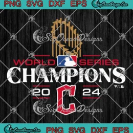 Cleveland Guardians Logo SVG - World Series Champions 2024 SVG PNG, Cricut File