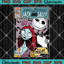 Disney The Nightmare Before Christmas SVG - Jack And Sally Since 1993 SVG PNG, Cricut File