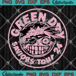 Green Day Saviors Tour 2024 SVG - Bastard Stamp Music SVG PNG, Cricut File