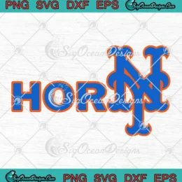 Horny New York Mets Logo SVG - MLB Baseball Gift SVG PNG, Cricut File