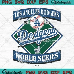 Los Angeles Dodgers '47 2024 SVG - World Series Franklin Logo SVG PNG, Cricut File