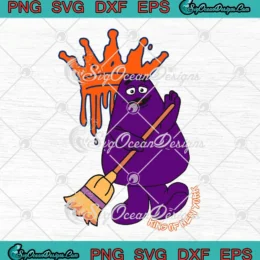 MLB King Of New York Grimace SVG - New York Mets SVG PNG, Cricut File