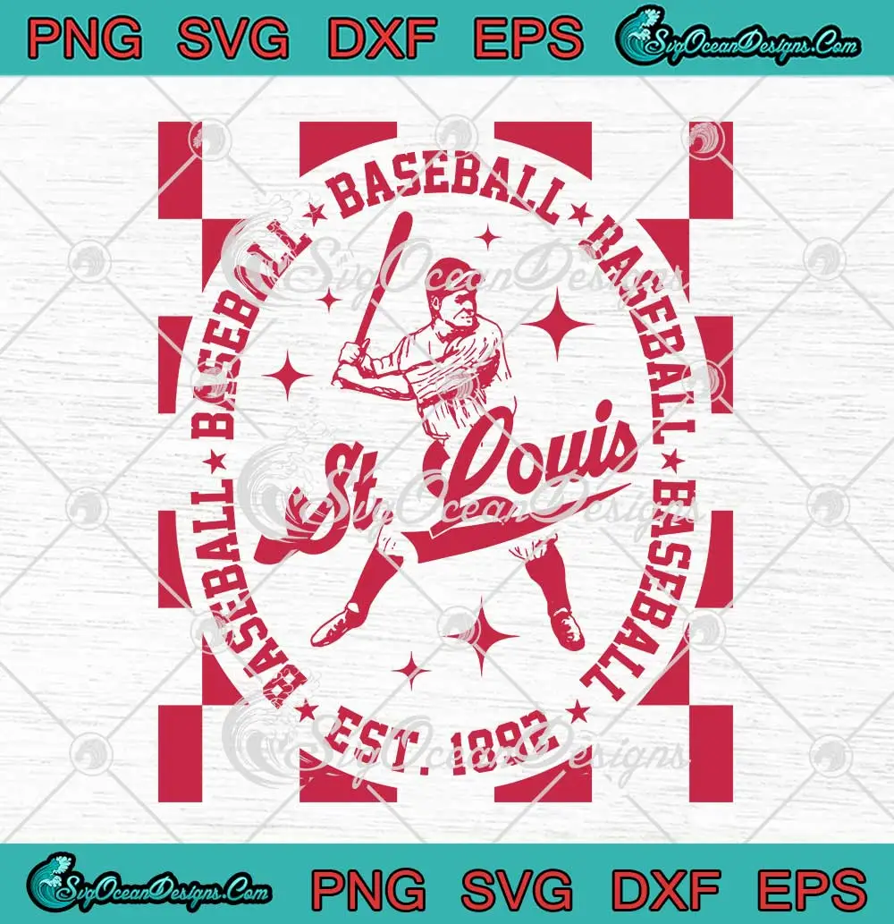 St.-Louis-Cardinals-Est-1892-SVG---Vintage-St.-Louis-Baseball-SVG-PNG,-Cricut-File St. Louis Cardinals Est 1892 SVG - Vintage St. Louis Baseball SVG PNG, Cricut File