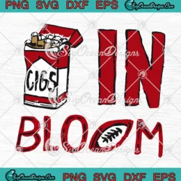 Cigs In Bloom Indiana Hoosiers SVG - Football Coach Curt Cignetti SVG PNG, Cricut File