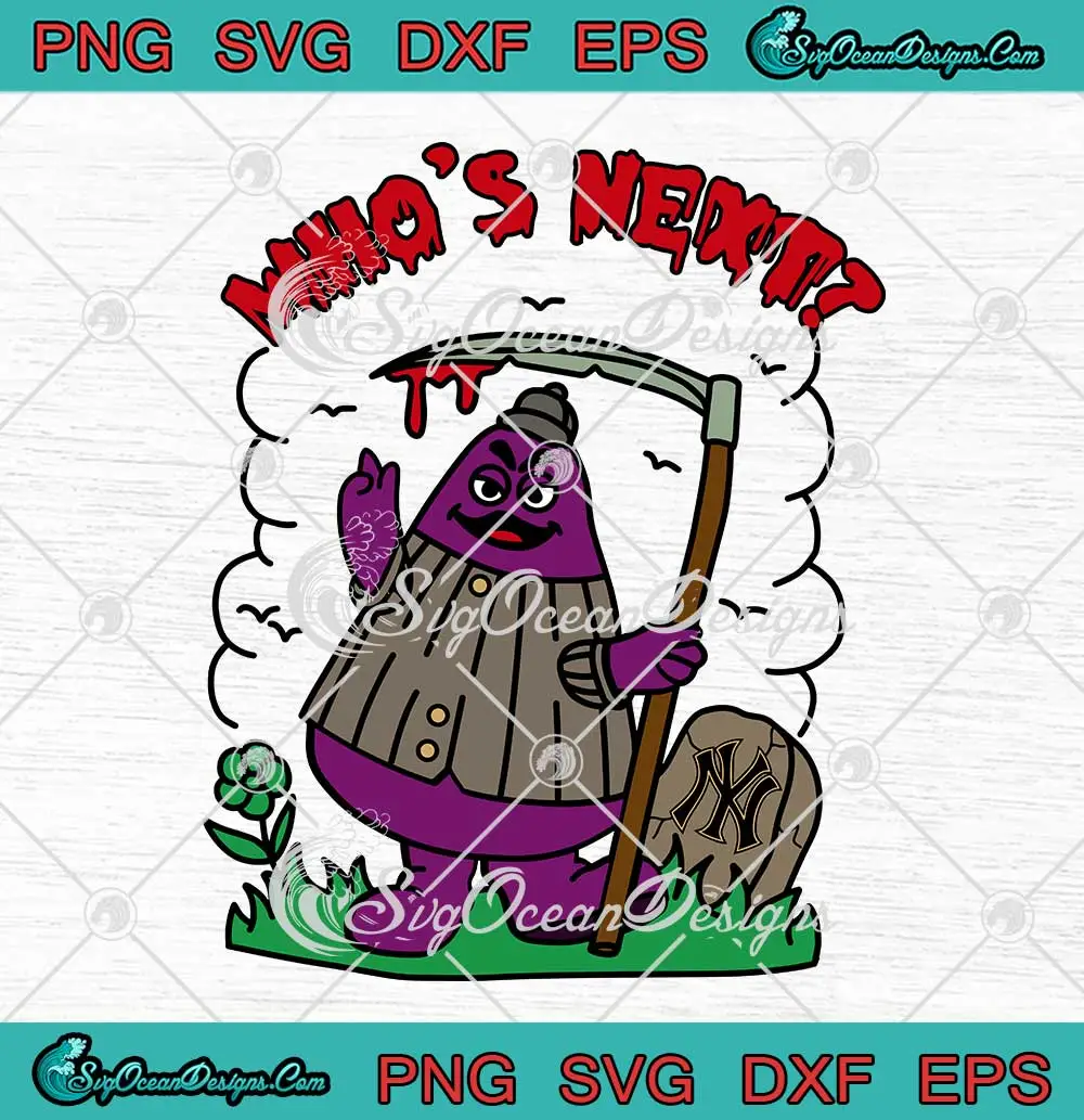 Grim-Grimace-Monster-SVG---Who's-Next-New-York-Yankees-SVG-PNG,-Cricut-File Grim Grimace Monster SVG - Who's Next New York Yankees SVG PNG, Cricut File