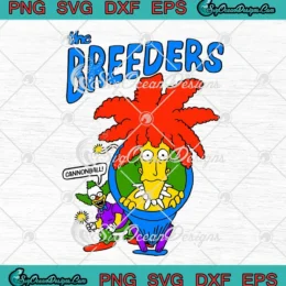 The Breeders The Simpsons SVG - Sideshow Bob Cannonball SVG PNG, Cricut File