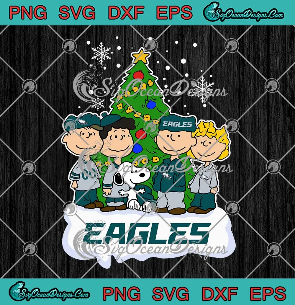 The Peanuts Philadelphia Eagles SVG - Snoopy And Friends Football ...