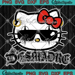 Hello Kitty Desmadre Desmadrexla SVG - Desmadre Kitty SVG PNG, Cricut File