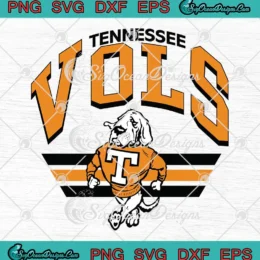 Vintage Tennessee Vols Smokey SVG - Tennessee Volunteers Football SVG PNG, Cricut File