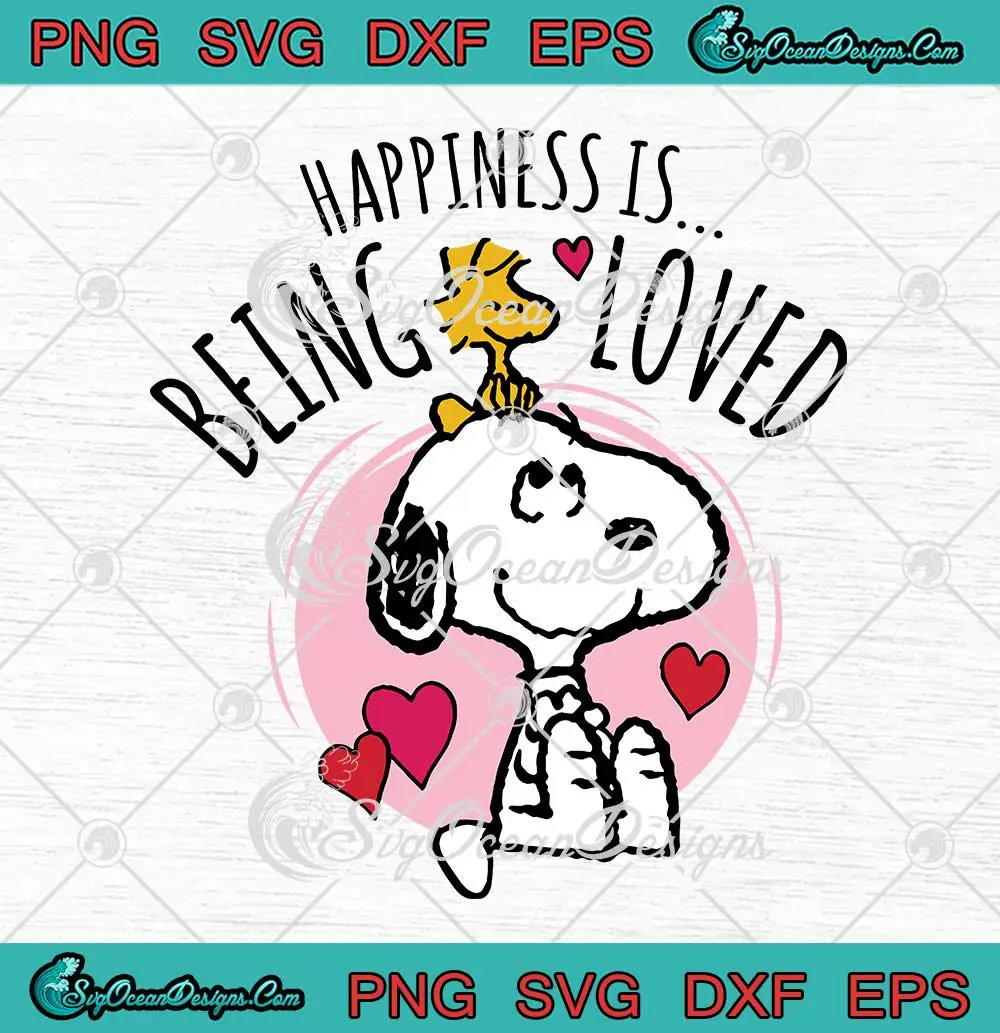 Happiness-Is-Being-Loved-SVG---Cute-Snoopy-Valentine's-Day-SVG-PNG,-Cricut-File Happiness Is Being Loved SVG - Cute Snoopy Valentine's Day SVG PNG, Cricut File