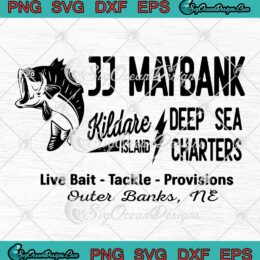 JJ Maybank Kildare Island SVG - Deep Sea Charters SVG - Outer Banks NE SVG PNG, Cricut File