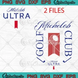 Michelob Golf Club SVG - Michelob Ultra Golf Lovers SVG PNG, Cricut File