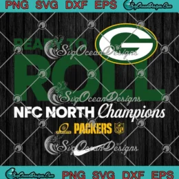 Ready To Roll Green Bay Packers SVG - NFC North Champions SVG PNG, Cricut File