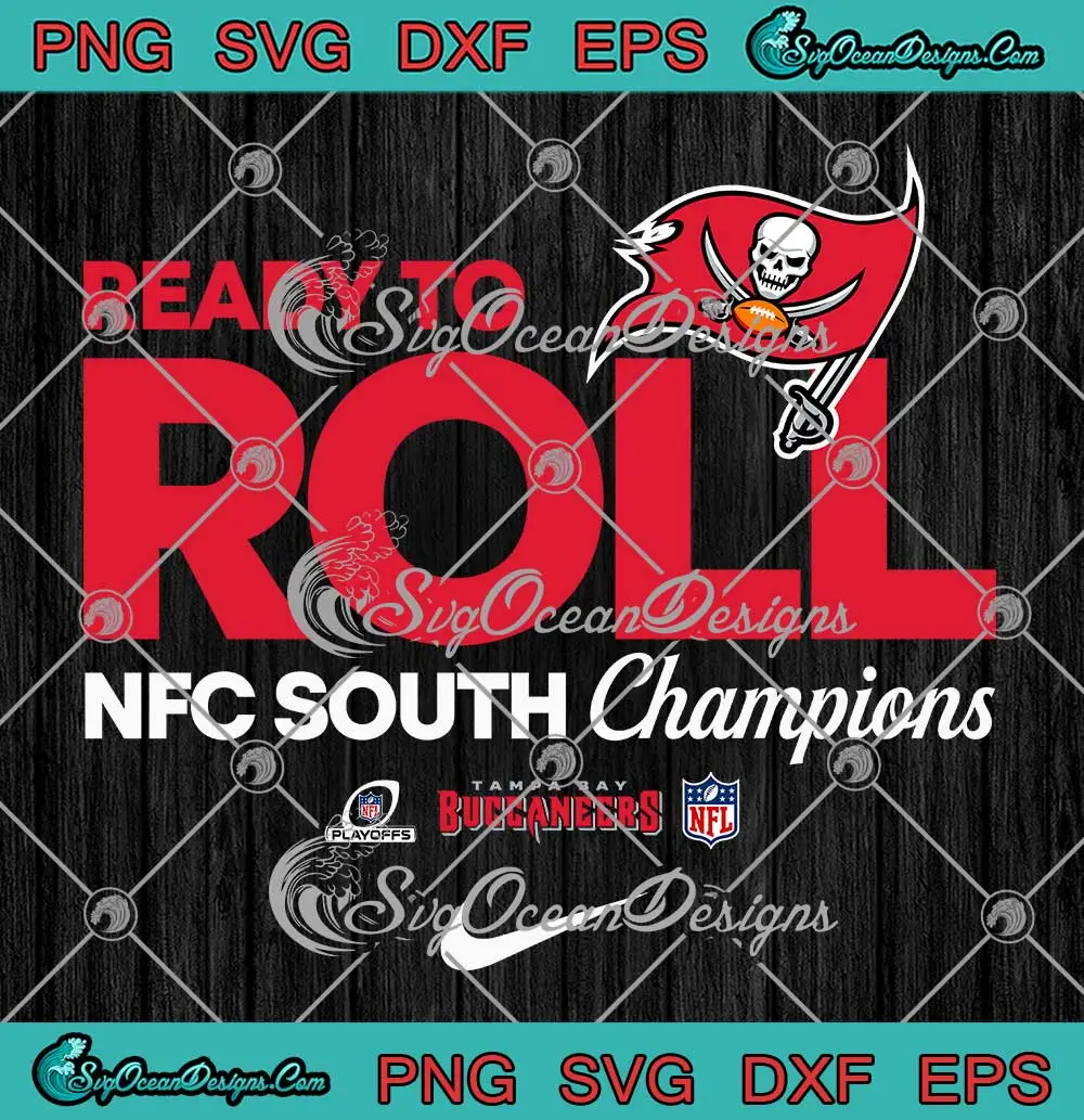 Ready-To-Roll-Tampa-Bay-Buccaneers-SVG---NFC-South-Champions-SVG-PNG,-Cricut-File Ready To Roll Tampa Bay Buccaneers SVG - NFC South Champions SVG PNG, Cricut File
