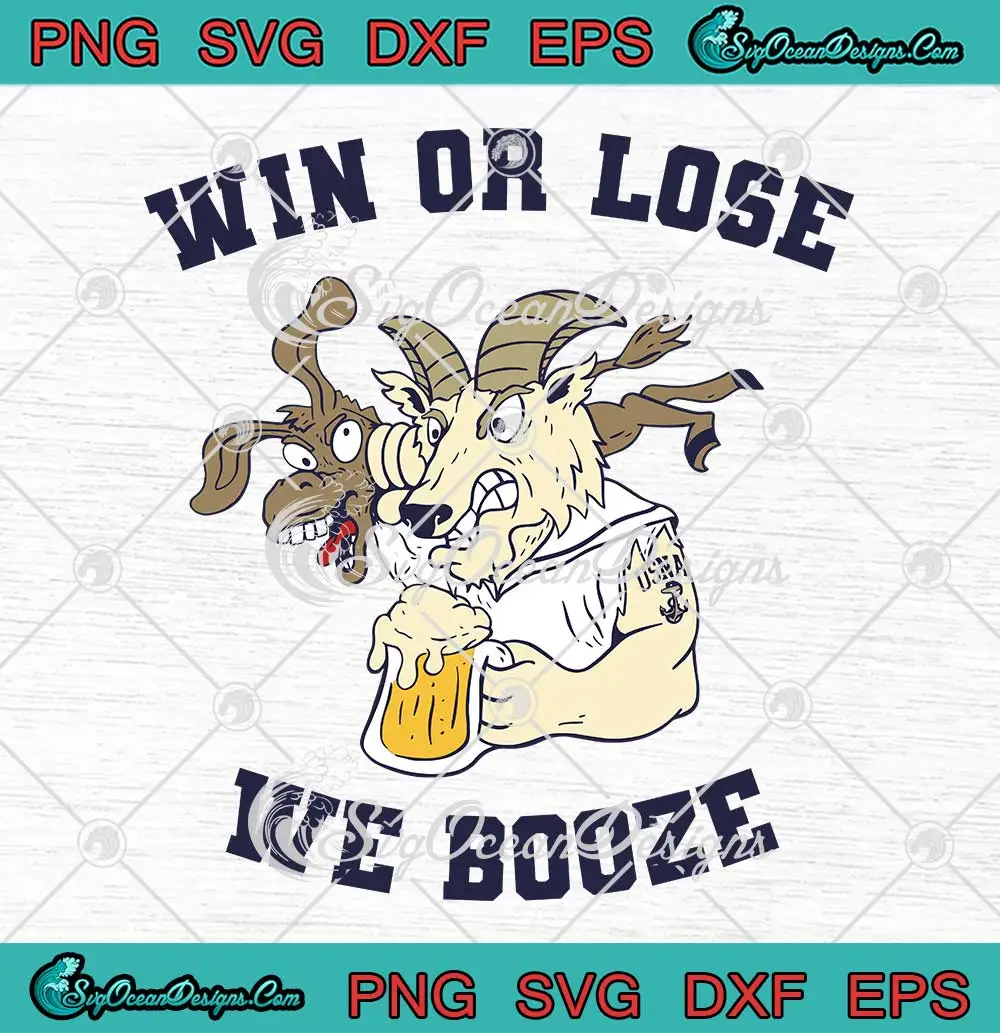 Win-Or-Lose-We-Booze-SVG---Funny-Goat-Drinking-Beer-SVG-PNG,-Cricut-File Win Or Lose We Booze SVG - Funny Goat Drinking Beer SVG PNG, Cricut File
