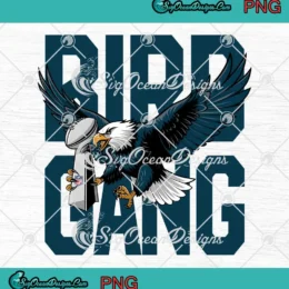 Bird Gang Eagles Super Bowl Trophy PNG - Philadelphia Eagles Super Bowl LIX PNG Clipart, Digital Download