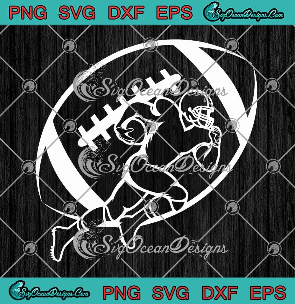 Football-Player-With-Ball-SVG---American-Football-SVG-PNG,-Cricut-File Football Player With Ball SVG - American Football SVG PNG, Cricut File