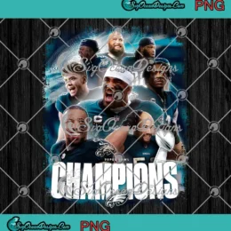 Philadelphia Eagles' Domination PNG - At The World Championship PNG Clipart, Digital Download