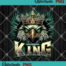 Philadelphia Eagles King PNG - Super Bowl LIX Champions PNG Clipart, Digital Download