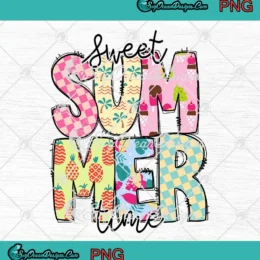 Sweet Summer Time PNG - Summer Vacation Summer Vibes PNG Clipart, Digital Download