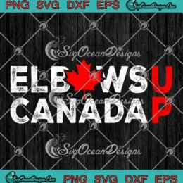 Elbows Up Canada Vintage SVG - Canadian Pride SVG PNG, Cricut File