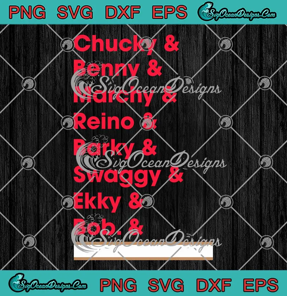 Chucky-Benny-Marchy-Reino-SVG---Barky-Swaggy-Ekky-Bob-SVG---Florida-Panthers-Hockey-SVG-PNG,-Cricut-File Chucky Benny Marchy Reino SVG - Barky Swaggy Ekky Bob SVG - Florida Panthers Hockey SVG PNG, Cricut File