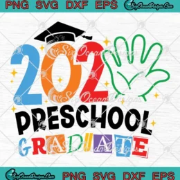 2025 Preschool Graduate SVG - Pre-K Teacher Graduate 2025 SVG PNG, Cricut File