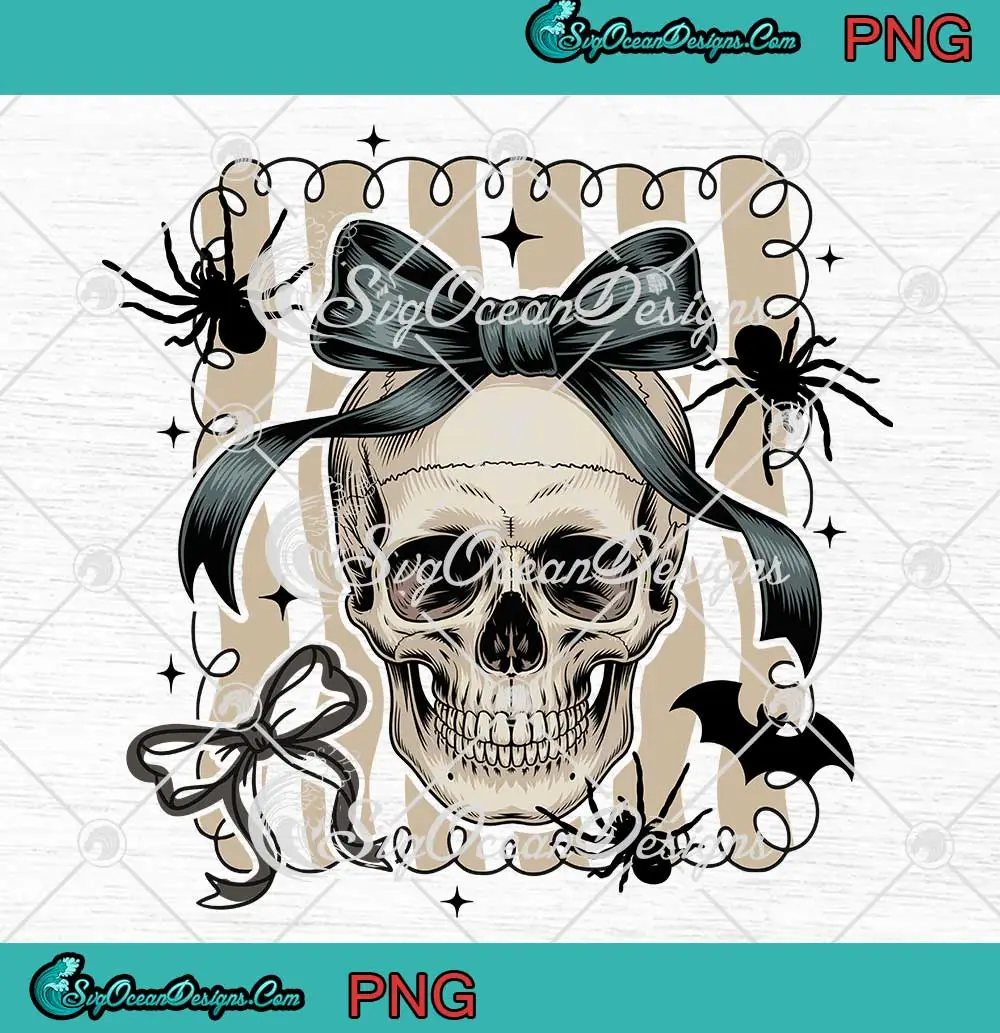 Halloween-Coquette-Bow-Skull-PNG---Preppy-Halloween-PNG-Clipart,-Digital-Download Halloween Coquette Bow Skull PNG - Preppy Halloween PNG Clipart, Digital Download