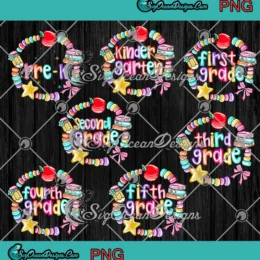 Bracelets Friendship Teacher PNG - Back To School Bundle PNG Clipart, Digital Download