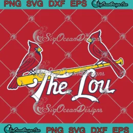 St. Louis Cardinals Jersey Logo SVG - Baseball National League SVG PNG, Cricut File