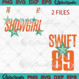 The Life Of A Showgirl TS12 SVG - Taylor Swift 89 SVG - Showgirl Album TS12 SVG PNG, Cricut File
