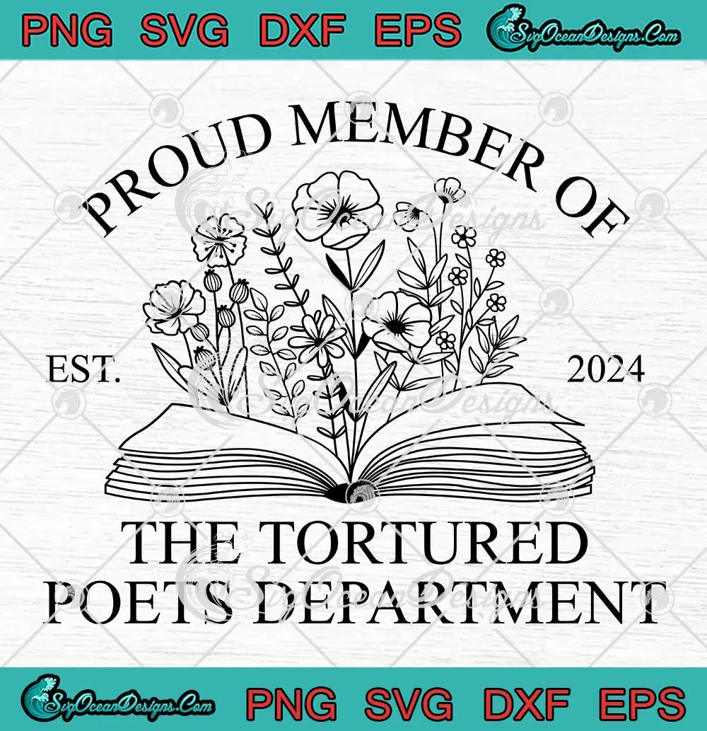 The-Tortured-Poets-Department-SVG---Proud-Member-Est.-2024-Taylor-Swift-SVG-PNG,-Cricut-File The Tortured Poets Department SVG - Proud Member Est. 2024 Taylor Swift SVG PNG, Cricut File