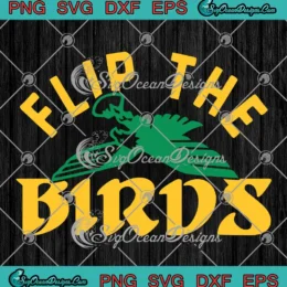 Flip The Birds Philadelphia Eagles SVG - Philly Football Mascot SVG PNG, Cricut File