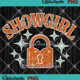Showgirl Glitter Lock Aesthetic PNG - Taylor Swift The Life Of A Showgirl PNG Clipart, Digital Download