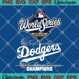 Los Angeles Dodgers WinCraft SVG - 2025 National League Champions SVG PNG, Cricut File