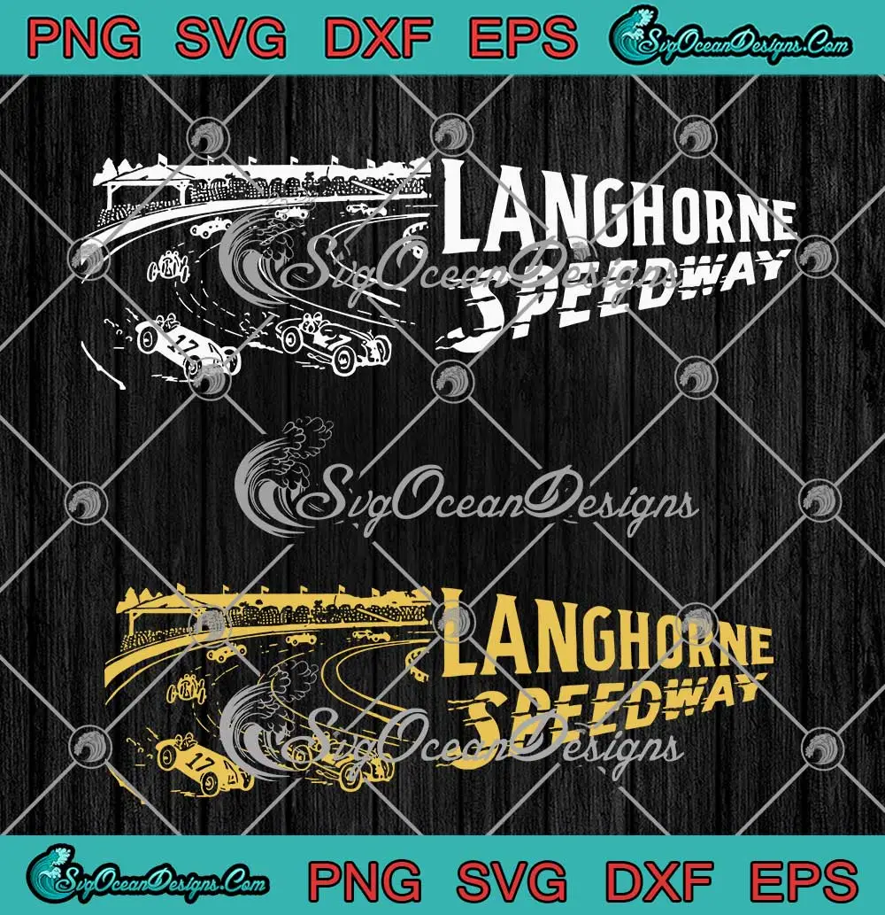 Vintage-Langhorne-Speedway-SVG---Racing-Lovers-SVG-PNG,-Cricut-File Vintage Langhorne Speedway SVG - Racing Lovers SVG PNG, Cricut File