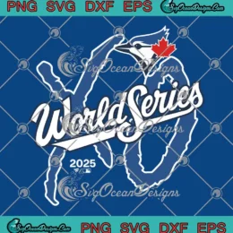 XO World Series 2025 Logo SVG - The Weeknd x Toronto Blue Jays SVG PNG, Cricut File