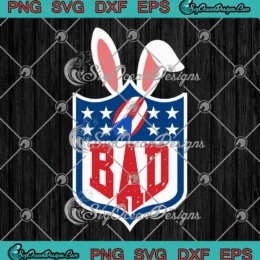 Bad Bunny NFL Logo SVG - Super Bowl LX Halftime Vibes SVG PNG, Cricut File