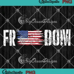 Freedom Black Performance Retro PNG - Freedom Patriotic Flag PNG Clipart, Digital Download