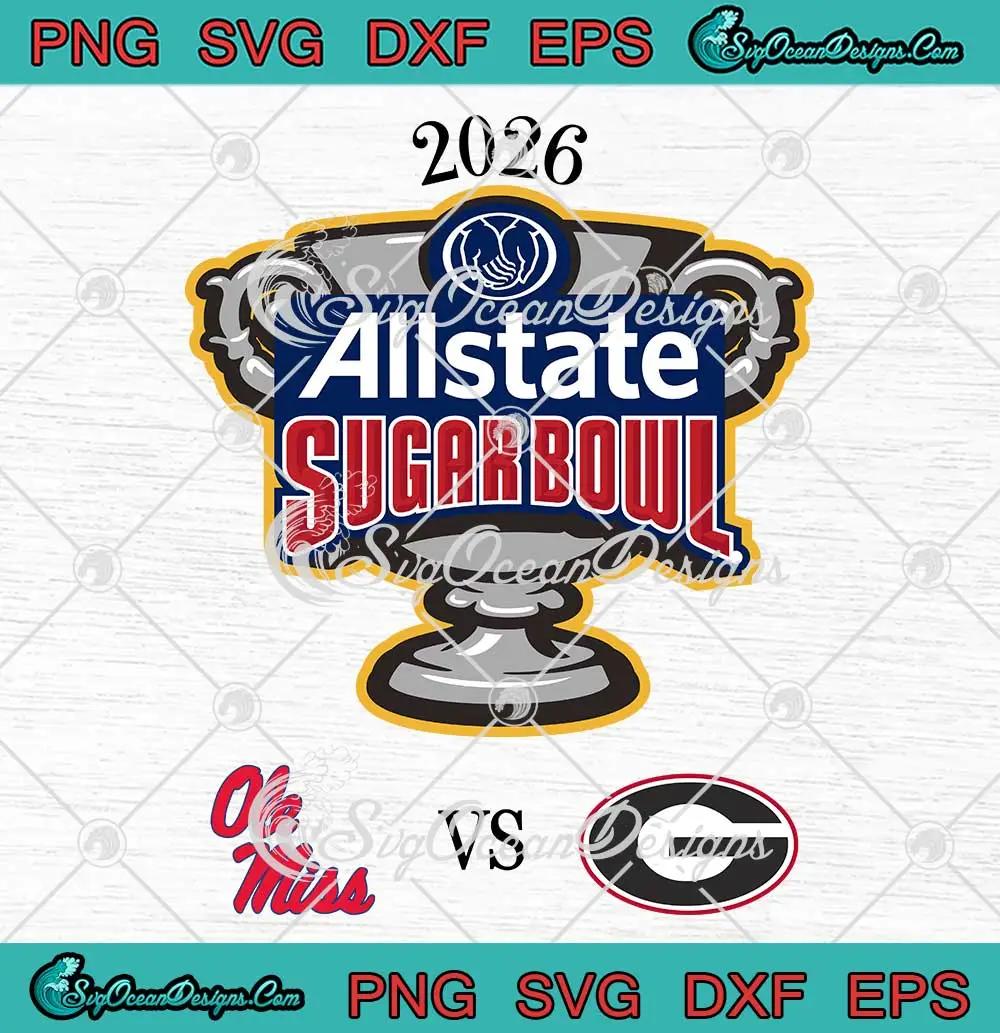 Ole-Miss-Vs-Georgia-Football-SVG---2026-Allstate-Sugar-Bowl-Matchup-SVG-PNG,-Cricut-File Ole Miss Vs Georgia Football SVG - 2026 Allstate Sugar Bowl Matchup SVG PNG, Cricut File