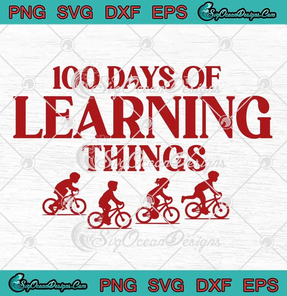 100-Days-Of-Learning-Things-Teacher-SVG---100th-Day-Stranger-Things-SVG-PNG,-Cricut-File 100 Days Of Learning Things Teacher SVG - 100th Day Stranger Things SVG PNG, Cricut File