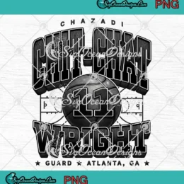 Chazadi Chit Chat Wright PNG - Guard Atlanta Ga PNG - Chazadi Wright Iowa Hawkeyes PNG Clipart, Digital Download