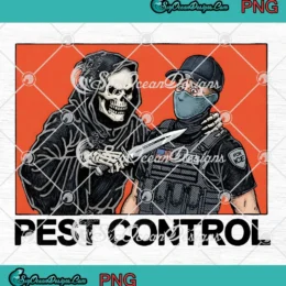 Grim Reaper Pest Control PNG - Anti ICE Graphic PNG Clipart, Digital Download