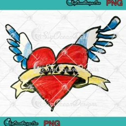 Mom Heart Wings PNG - Mother's Day Gift PNG Clipart, Digital Download